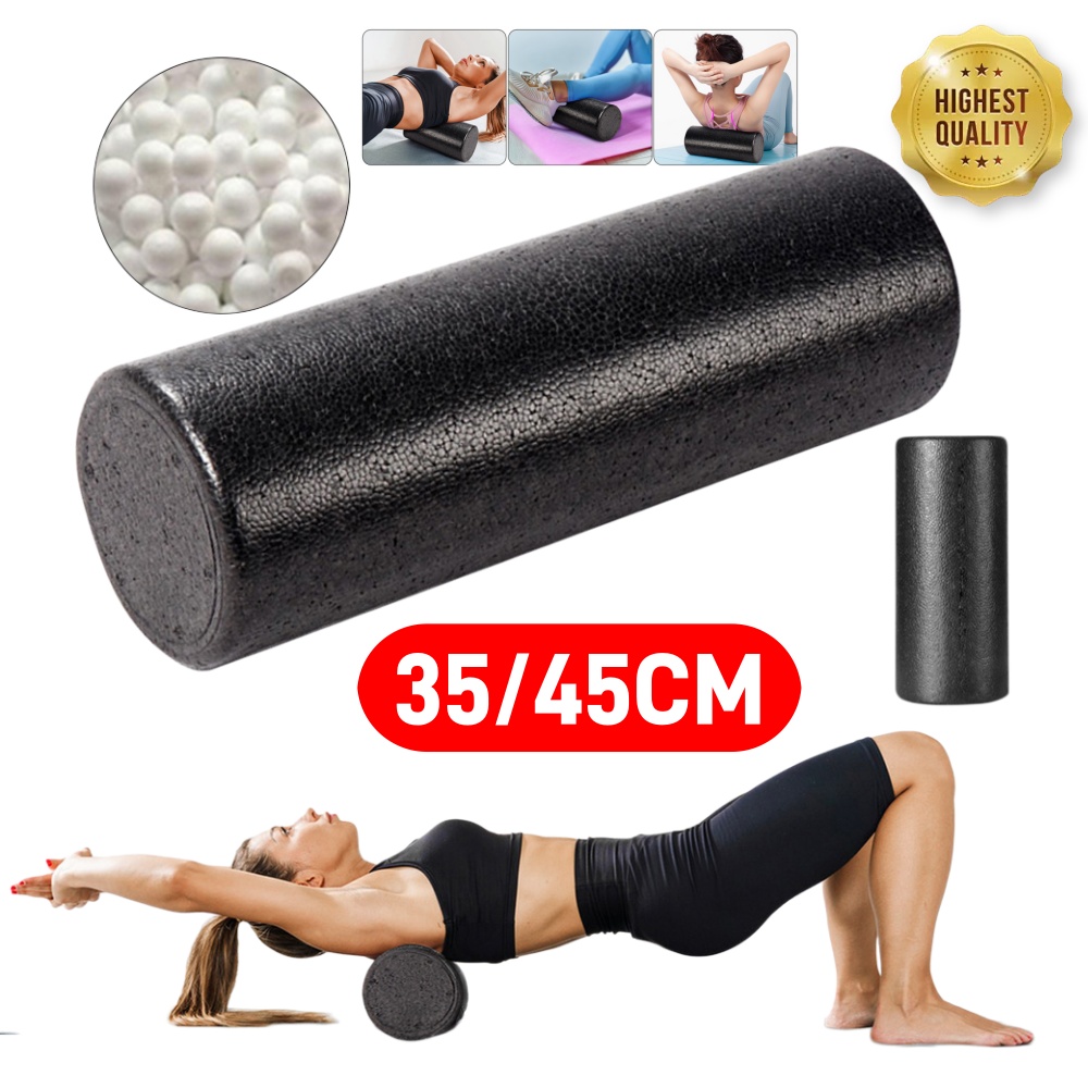 Pilates Yoga Roller - 35/45 سم أسطوانة تدليك رياضية من