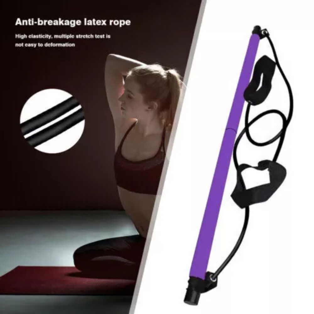 Pilates Yoga Barı - عصا بيلاتس مرنة على شكل قضيب،