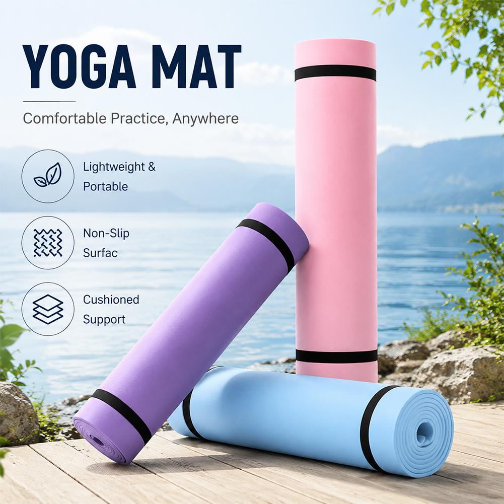 Pilates Yoga Shoes - 1/2 قطعة من سجادة اليوغا السميكة