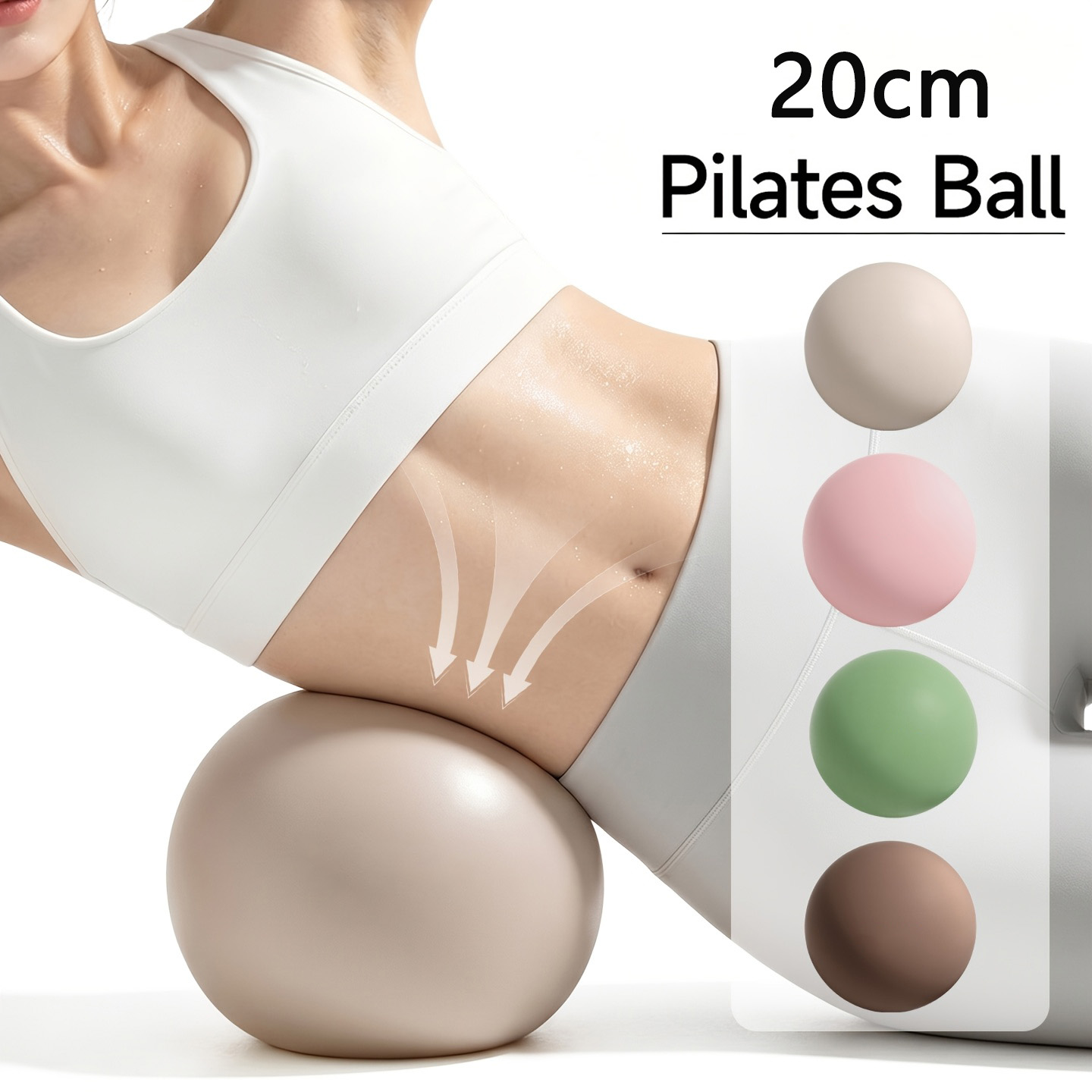 كرة يوجا صغيرة مقاس 7.87 بوصة، - مراجعة Pilates Ball Mini وسعره