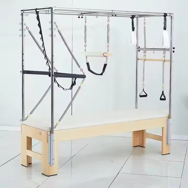 جهاز بيلاتس ريفورمر لتدريب عضل - مراجعة Pilates & Yoga Knokke وسعره