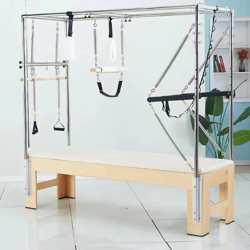 جهاز بيلاتس ريفورمر لتدريب عضل - مراجعة Pilates & Yoga Knokke وسعره
