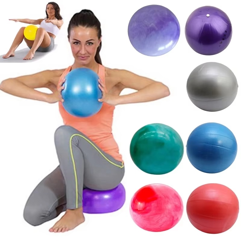 كرة يوغا جديدة مقاس 25 سم للتم - مراجعة Pilates Yoga Ball Exercises وسعره