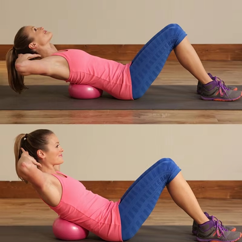كرة يوغا جديدة مقاس 25 سم للتم - مراجعة Pilates Yoga Ball Exercises وسعره