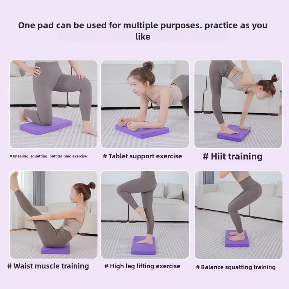 وسادة توازن من الفوم غير القاب - مراجعة Pilates Yoga Shoes وسعره