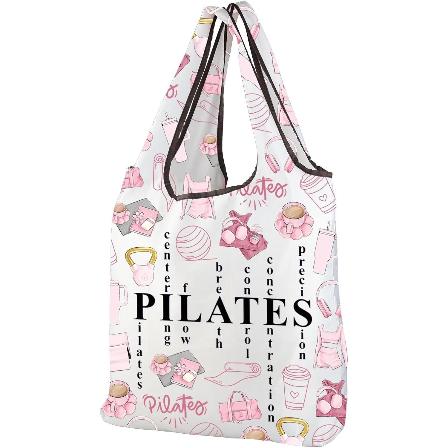حقيبة بيلاتس وردية اللون، هداي - مراجعة Pilates Yoga Instructor وسعره