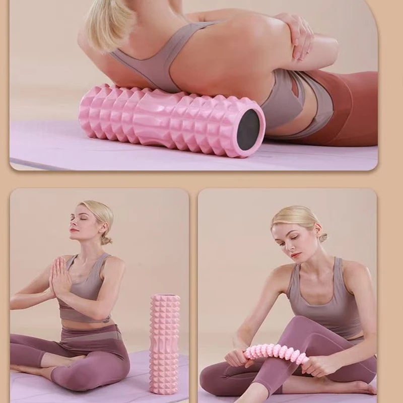 أسطوانة رغوية مجوفة 45 سم مع ك - مراجعة Pilates Yoga Roller وسعره