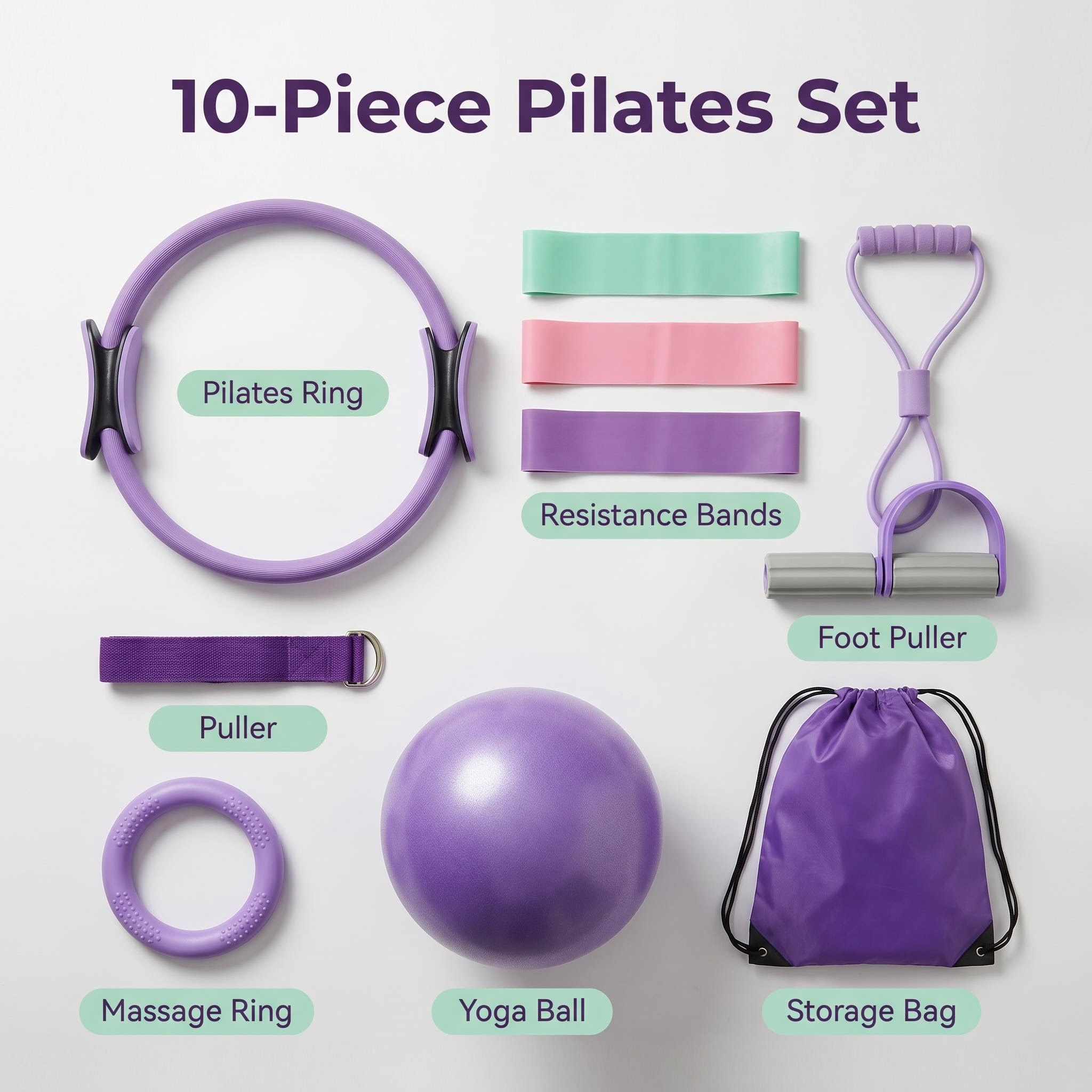مجموعة جديدة من أدوات اليوغا و - مراجعة Pilates Yoga Combo وسعره