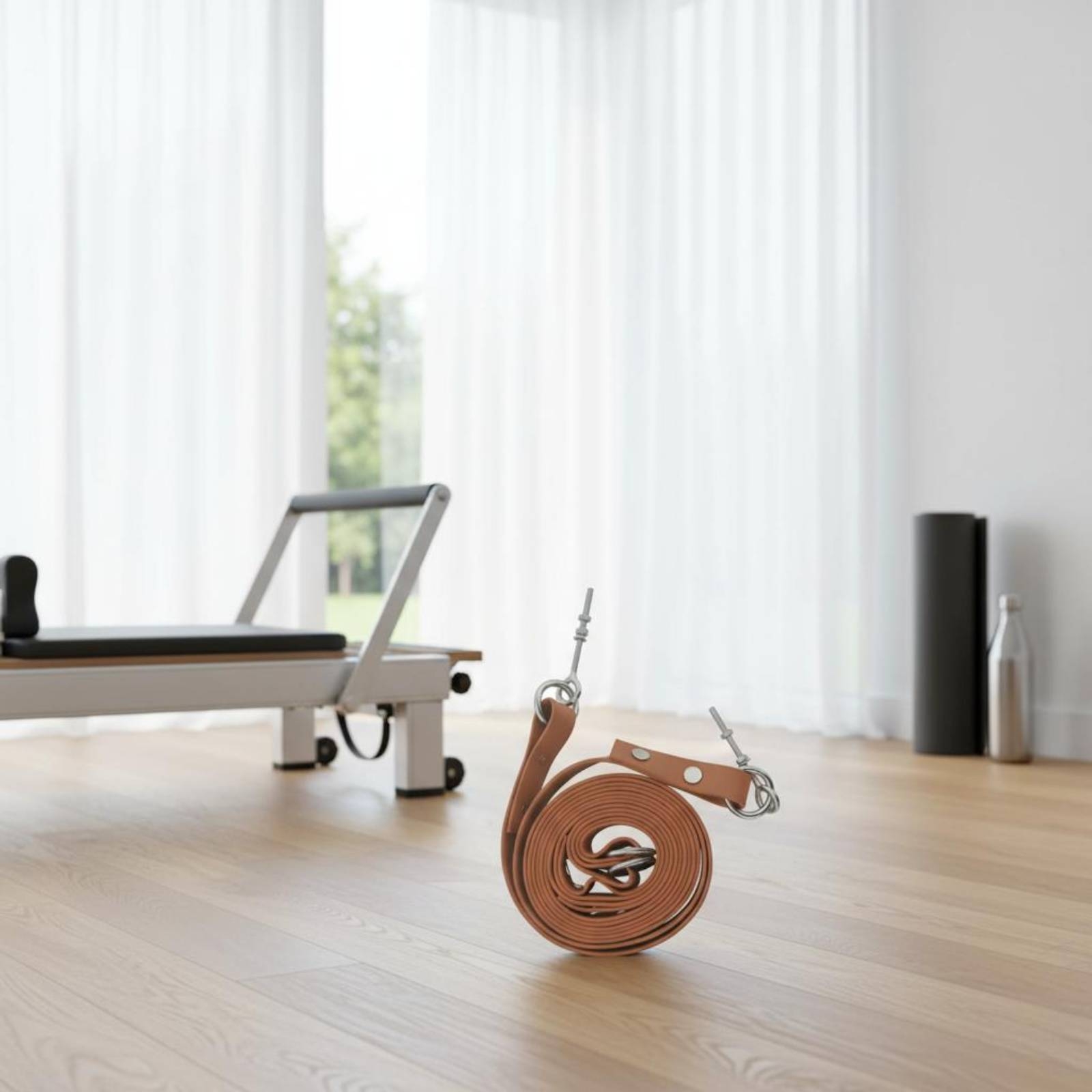 حزام مزدوج الحلقة للتمارين الر - مراجعة Pilates & Yoga Knokke وسعره