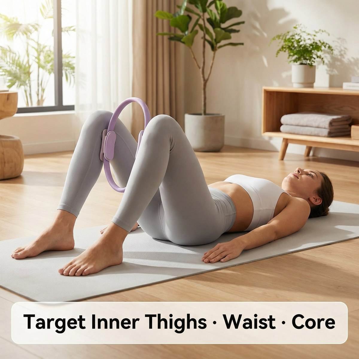 حلقة بيلاتس بقطر 38 سم، حلقة ي - مراجعة Pilates Yoga Circle وسعره
