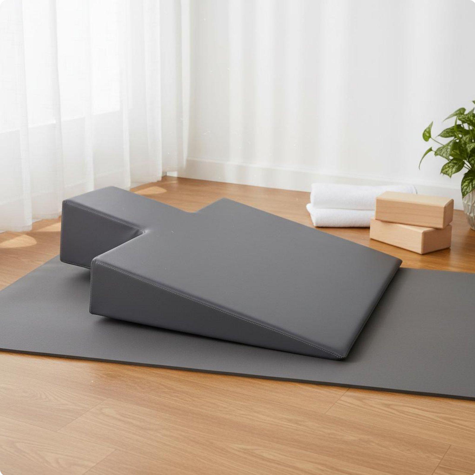وسادة دعم للحوامل من الفوم الك - مراجعة Pilates & Yoga Knokke وسعره
