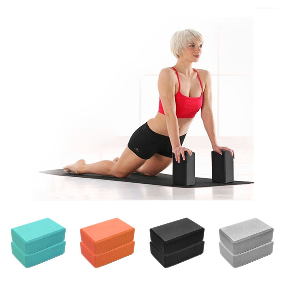 كتلة اليوغا الملونة إيفا الطوب - مراجعة Pilates Yoga Block Exercises وسعره