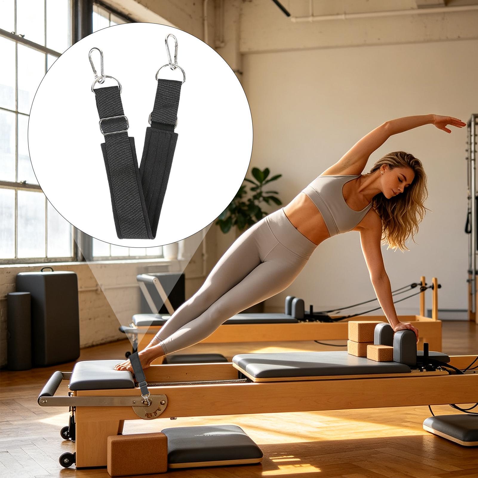 حزام قدم ريفورمر مزدوج الحلقات - مراجعة Pilates & Yoga Knokke وسعره